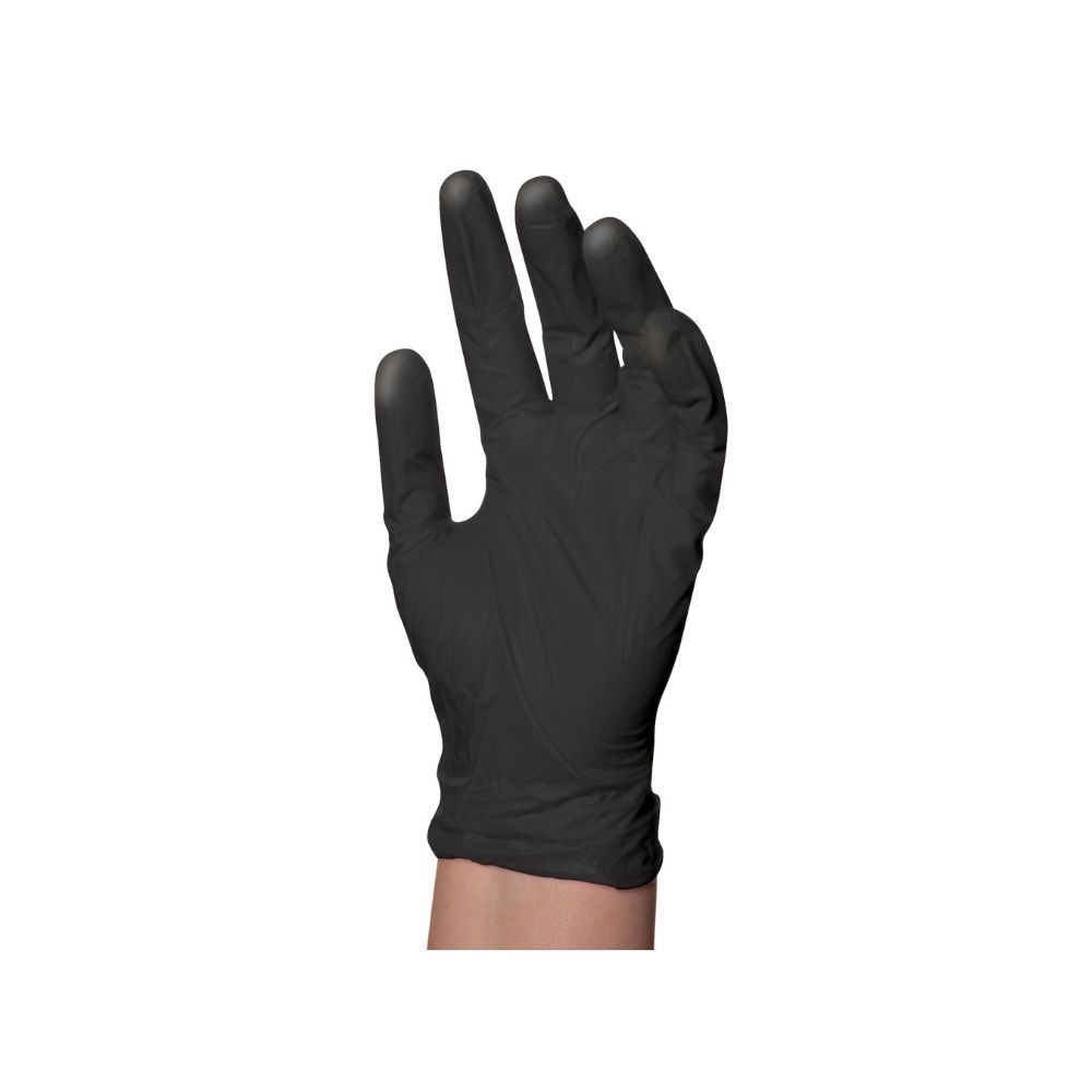 BABYLISSPRO GANTS EN LATEX NOIR PETIT BTE4