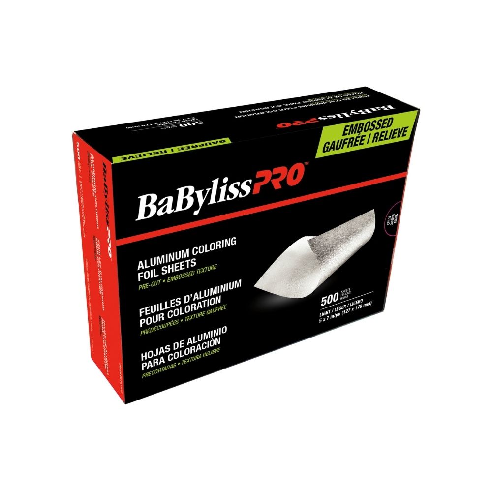 BABYLISSPRO FOID LIGHT EMBOSSED 5X7IN BOX500