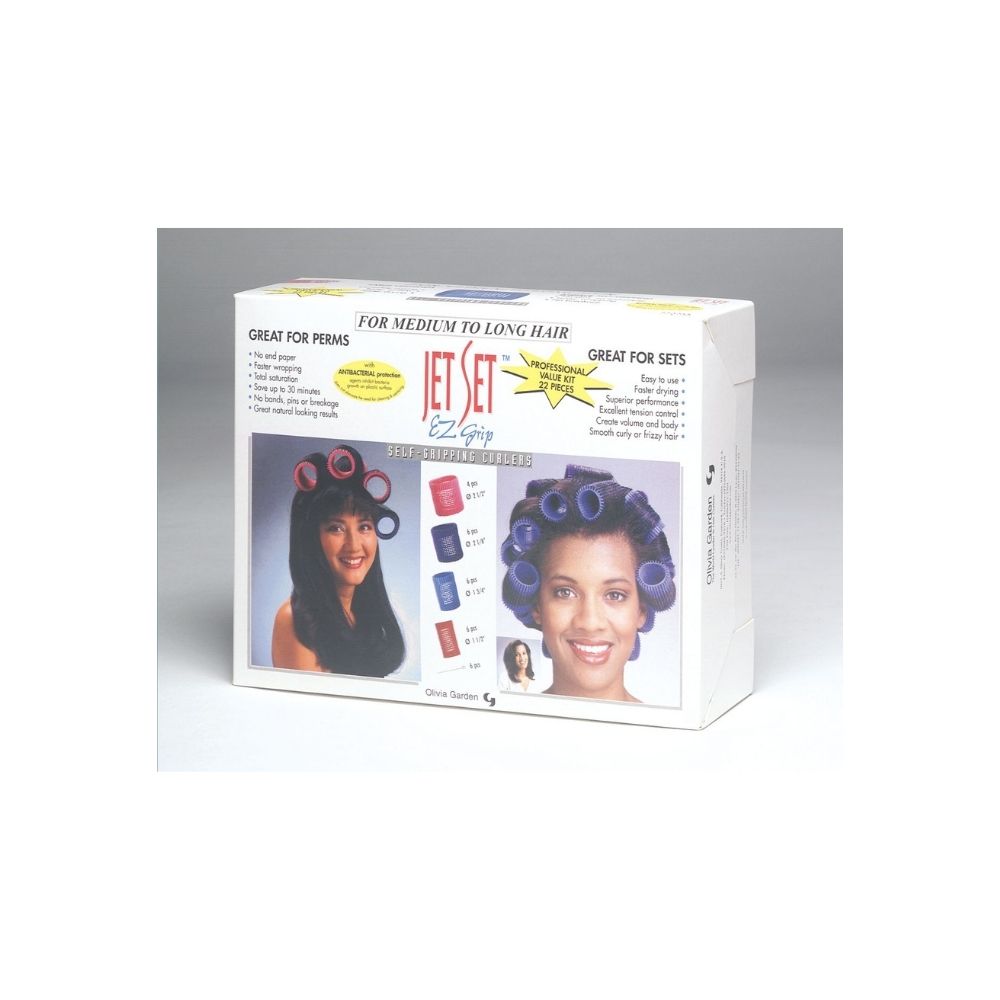 OLIVIA GARDEN JET SET 22 JUMBOS ROLLERS