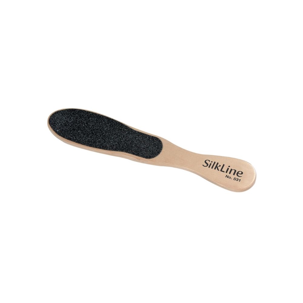 SILKLINE 2 SIDES OAK HANDLE CALLUS-REMOVER