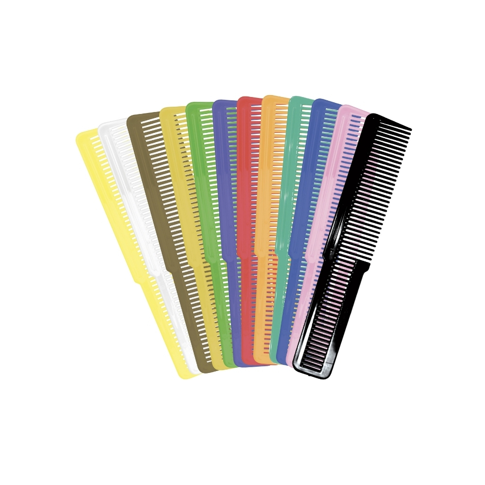 WAHL 12 LARGE ASSORTED COLOURED CLIPPER COMBS KITWAH