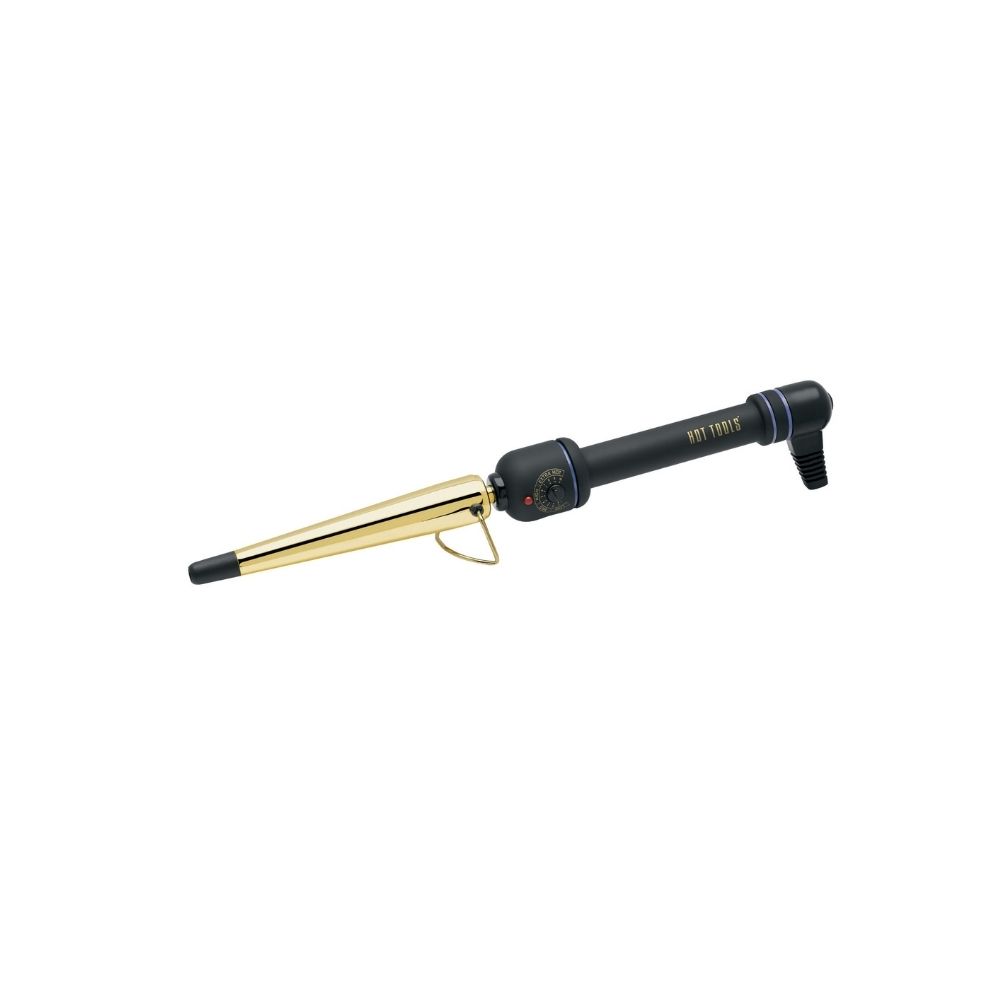 HOT TOOLS TAPERED CURLING IRON 24K 1/2PO TO 1PO