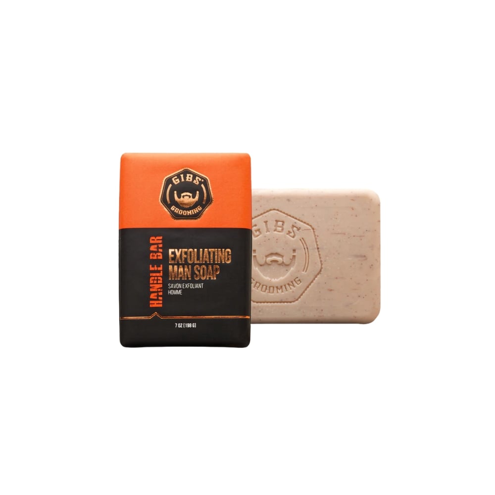 GIBS THE HANDLE BAR EXFOLIATING BAR SOAP 198G