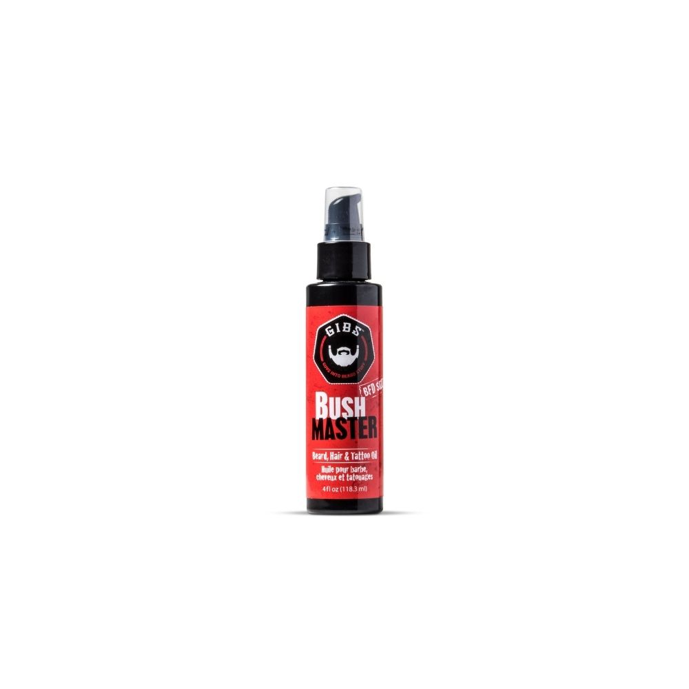 GIBS HUILE A BARBE BUSH MASTER 118ML ROUGE
