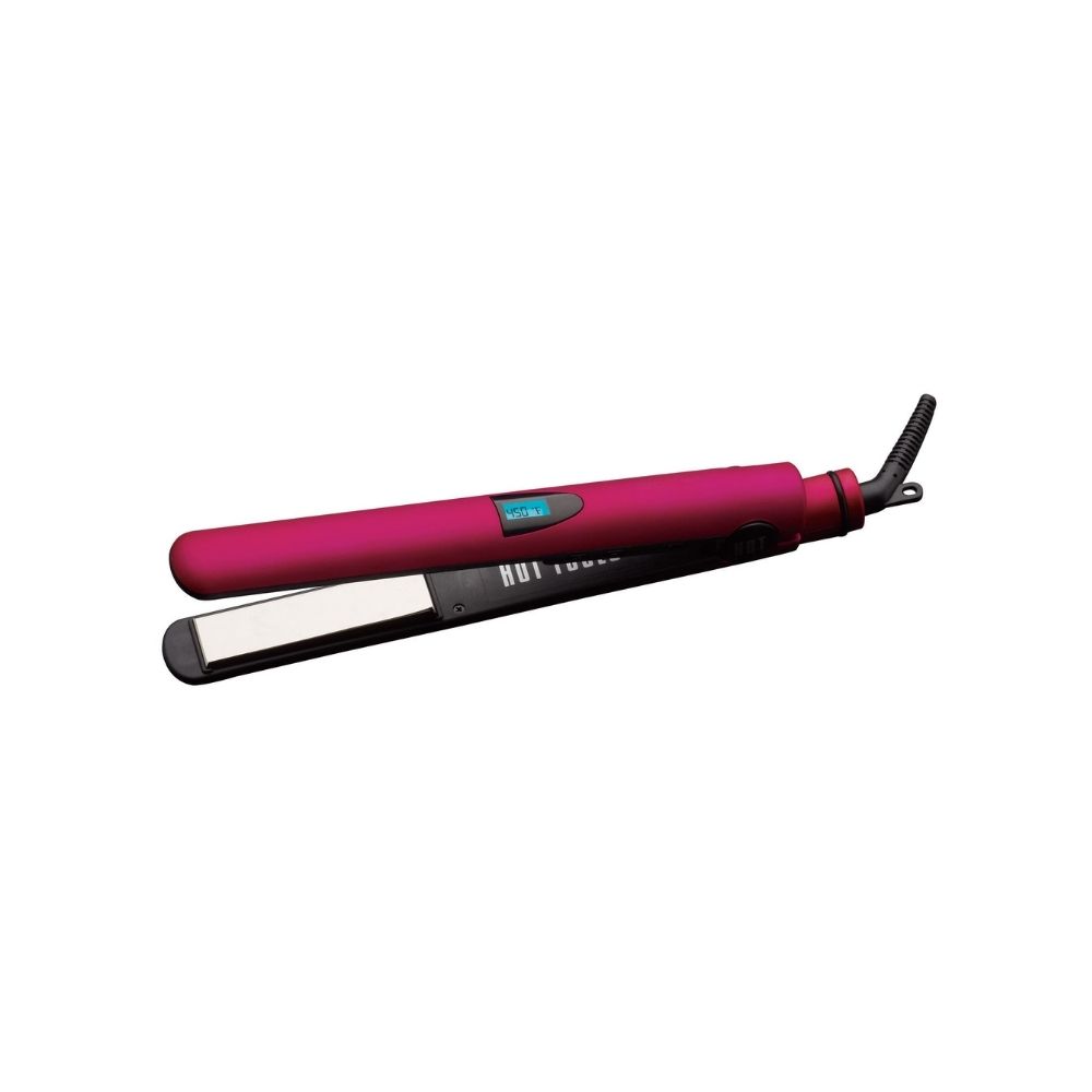 Hot tools flat shop iron pink ceramic