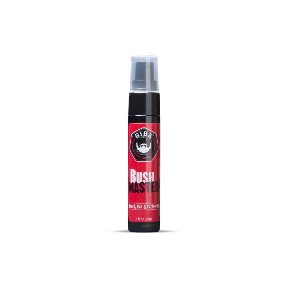 GIBS HUILE A BARBE BUSH MASTER 30ML ROUGE