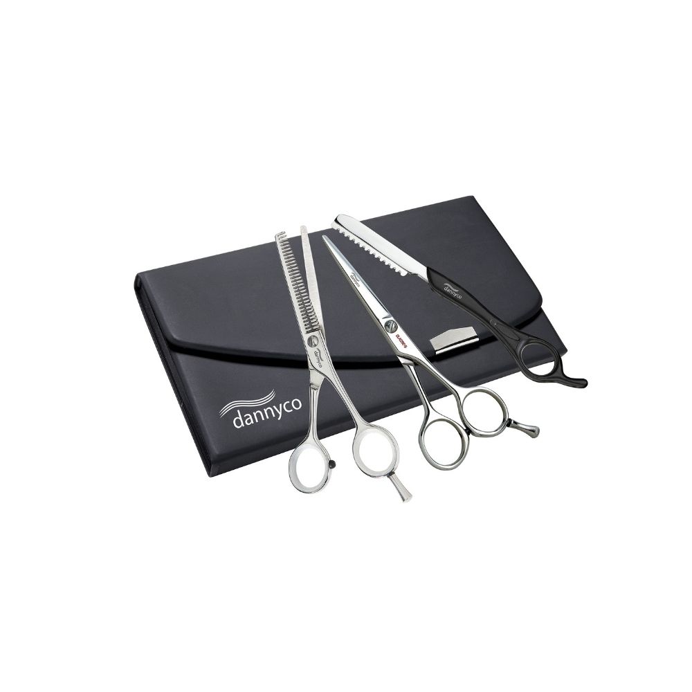 DANNYCO CLASSIC SET 5" SHEARS 5.5" THINERS+RAZOR