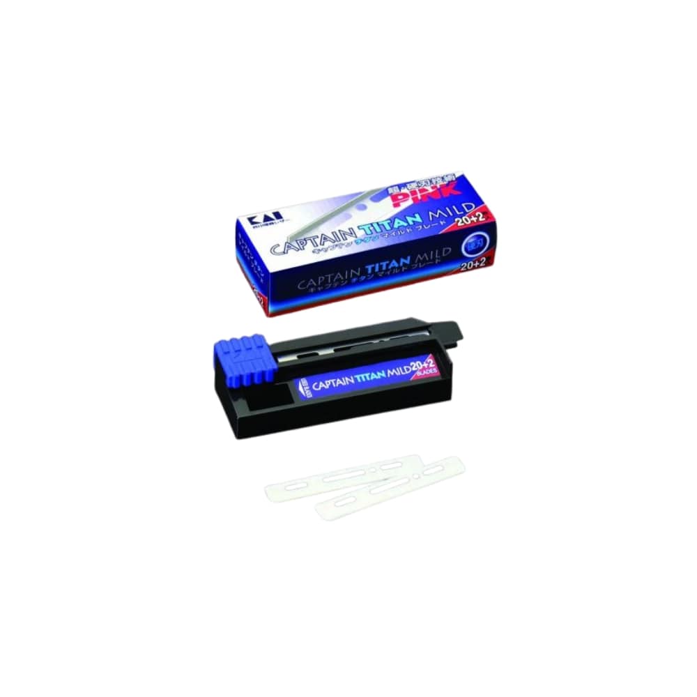 KASHO KAI CAPTAIN TITAN LAMES RASOIR NON-PROTEGEES 20/PQT R-BLADE-BCAPT