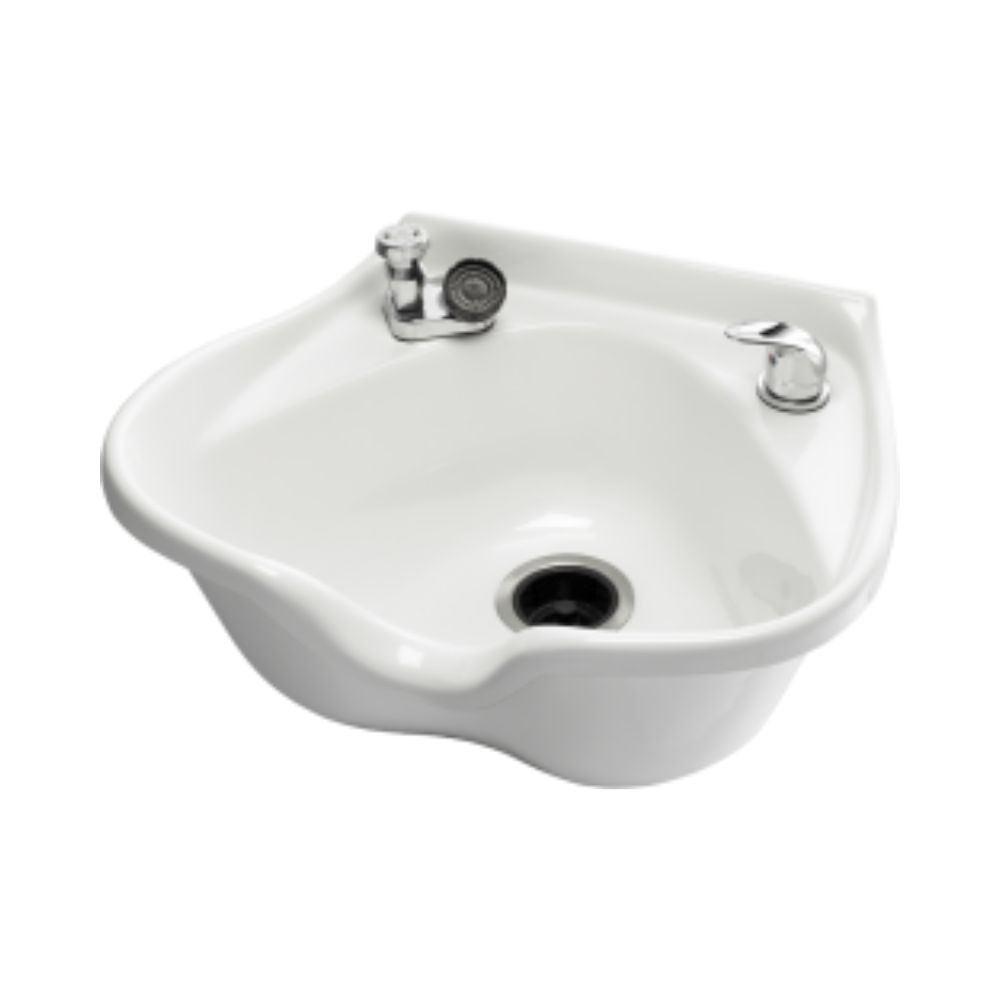TAKARA LAVABO EN FIBRE DE VERRE MODÈLE 30 BLANC