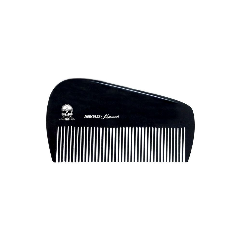 HERCULES SAGEMANN BLACK BARBER BEARD COMB 3.5IN