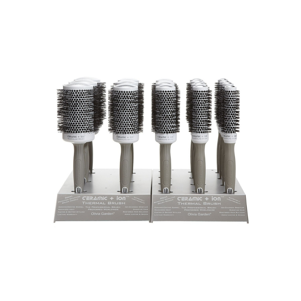OLIVIA GARDEN CERAMIC ION ENS 18 BROSSES THERMALES