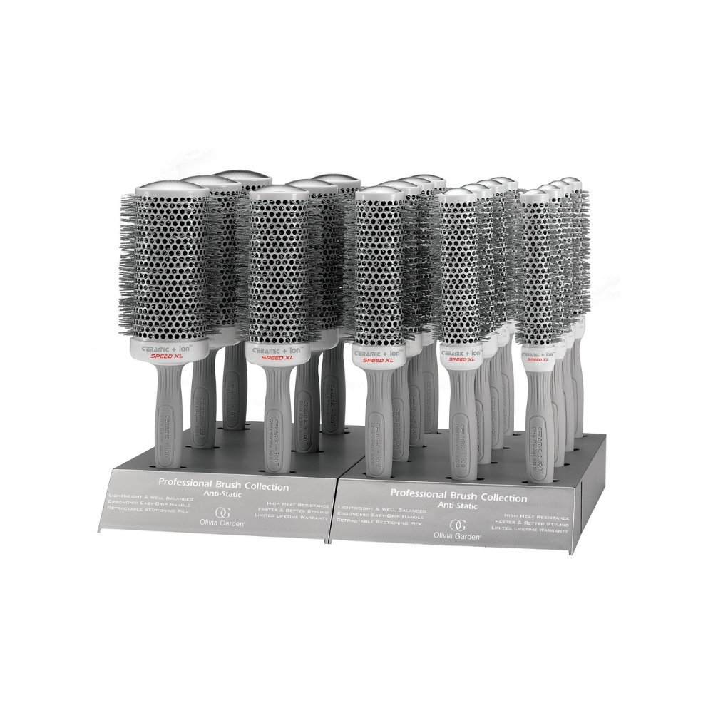OLIVIA GARDEN CERAMIC ION SPEED XL ENS 18 BROSSES