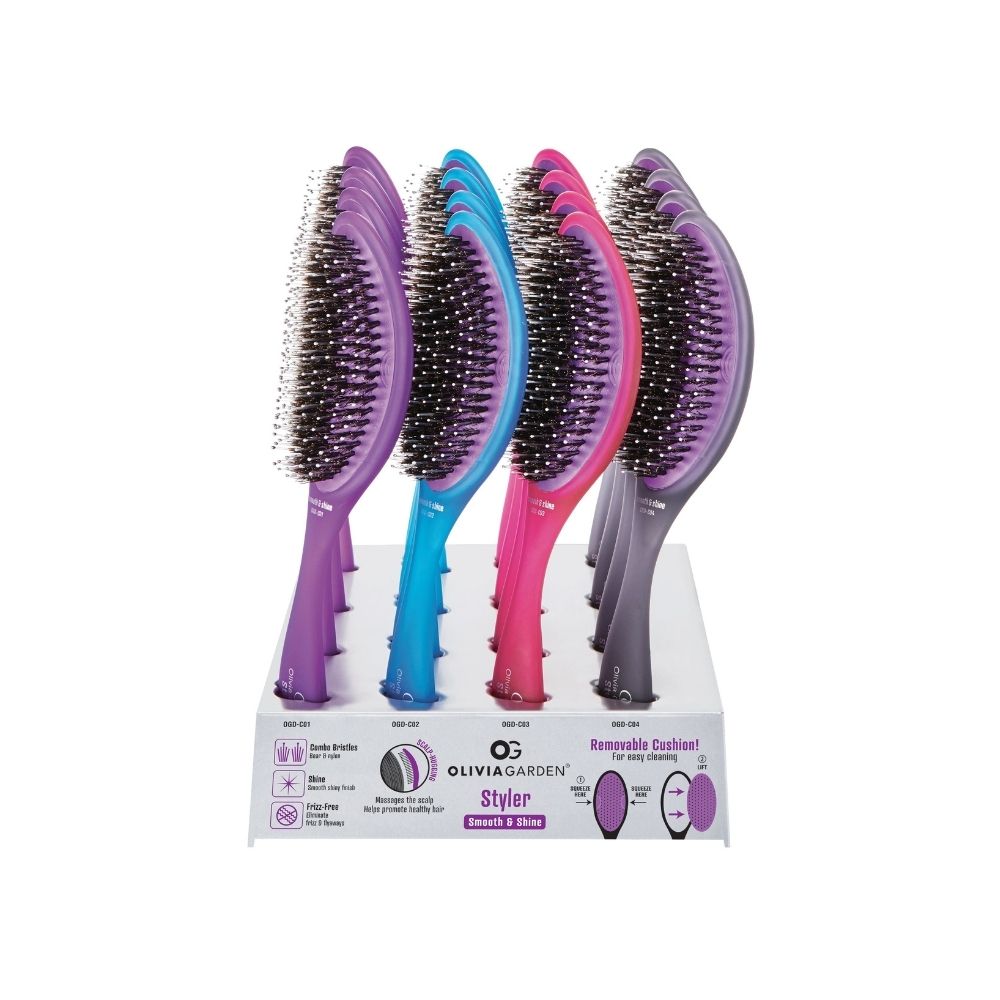 OLIVIA GARDEN OG BRUSH STYLISING SET OF 16