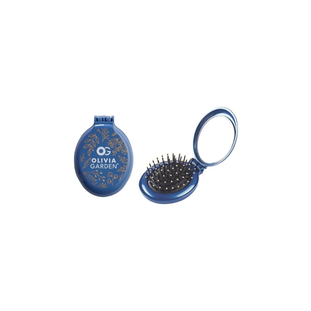 OLIVIA GARDEN HOLIDAY DUO BRUSH MIDNIGHT BLUE