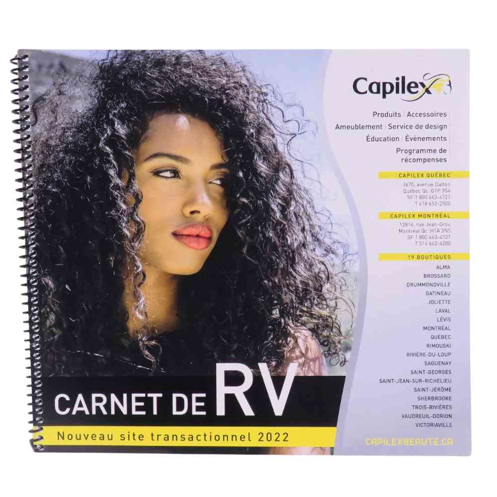 CAPILEX CARNET DE RENDEZ-VOUS 2022