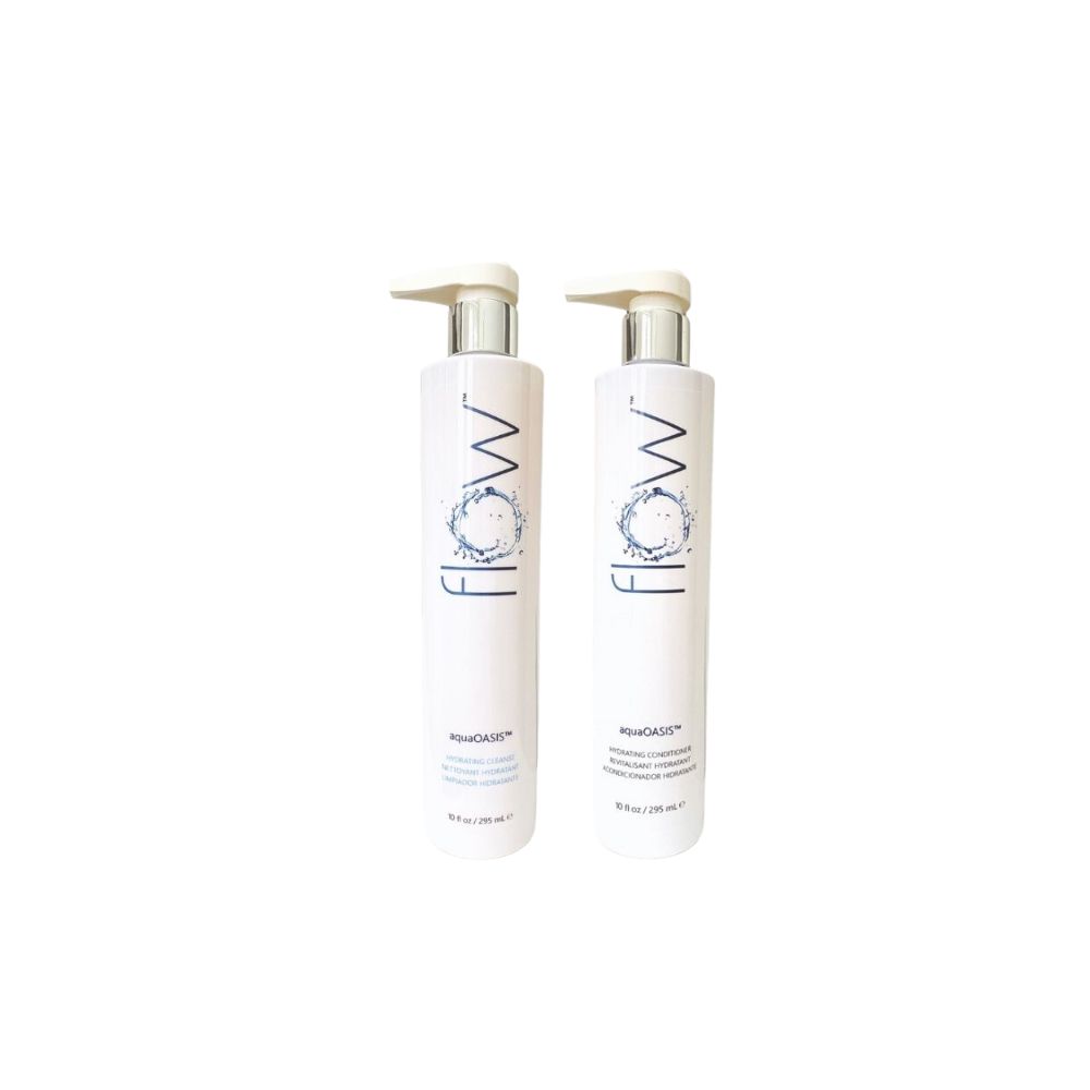 FLOW HYDRATING DUO CLEANSE/CONDITIONER 295ML