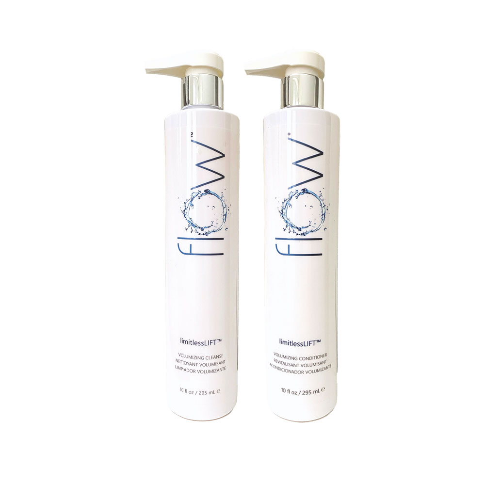 FLOW VOLUMIZING DUO CLEANSE/CONDITIONER 295ML