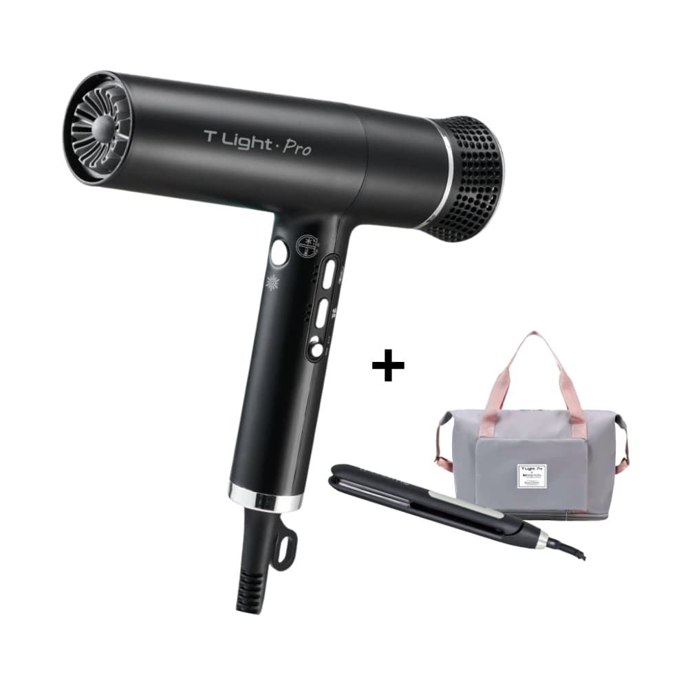 INFASHION HAIRDRYER T LIGHT PRO BRUSHLESS BLACK