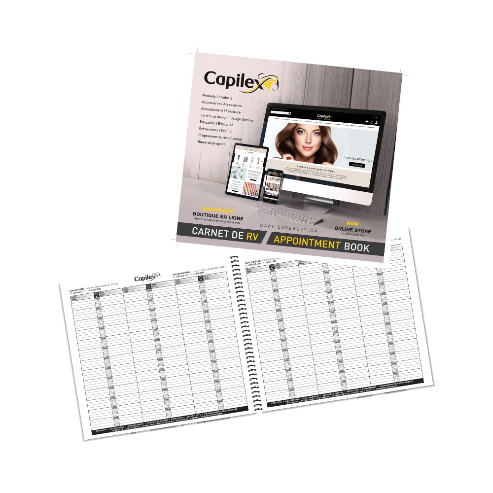 CAPILEX CARNET DE RENDEZ-VOUS 2023