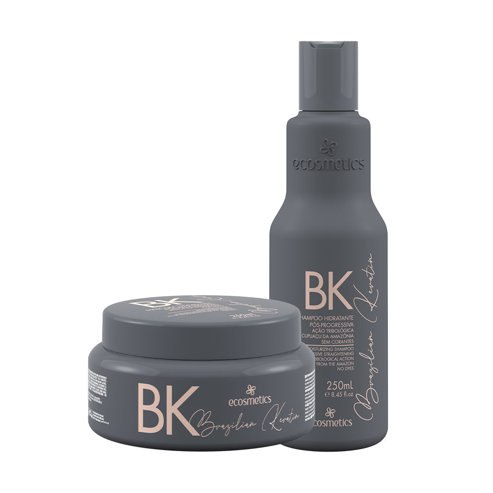 E COSMETICS BRAZILIAN KERATIN ENS SHAMP ET MASQUE