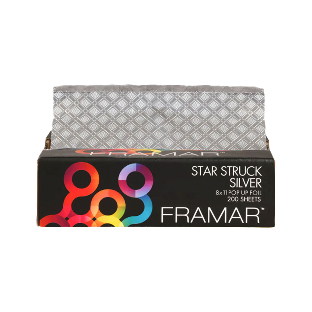 FRAMAR STAR STRUCK FEUILLE PAPIER ALUMINIUM  8X11