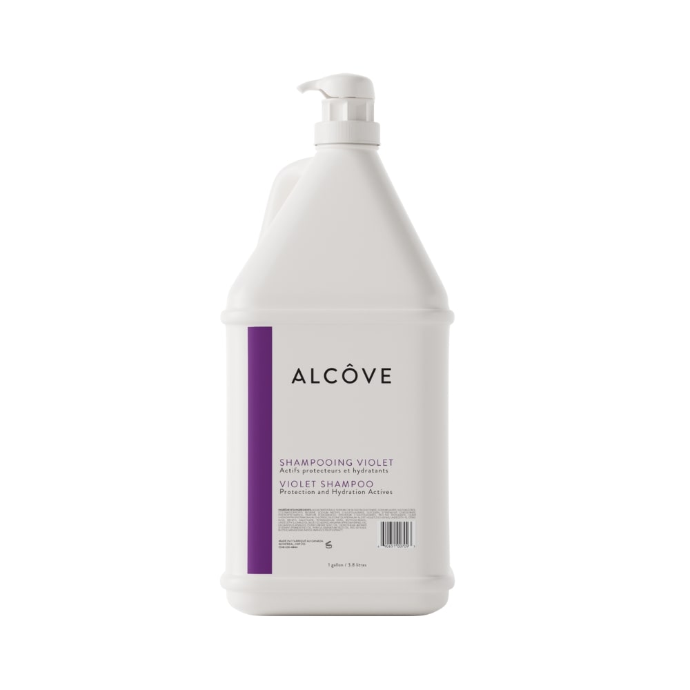 ALCOVE SHAMPOOING VIOLET GALLON
