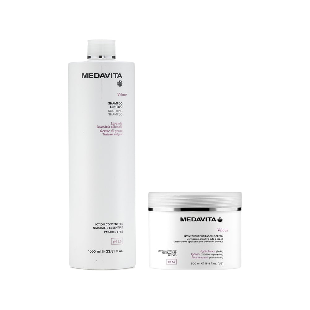 MEDAVITA VELOUR SHAMP LITER  DERMOCREAM 500ML