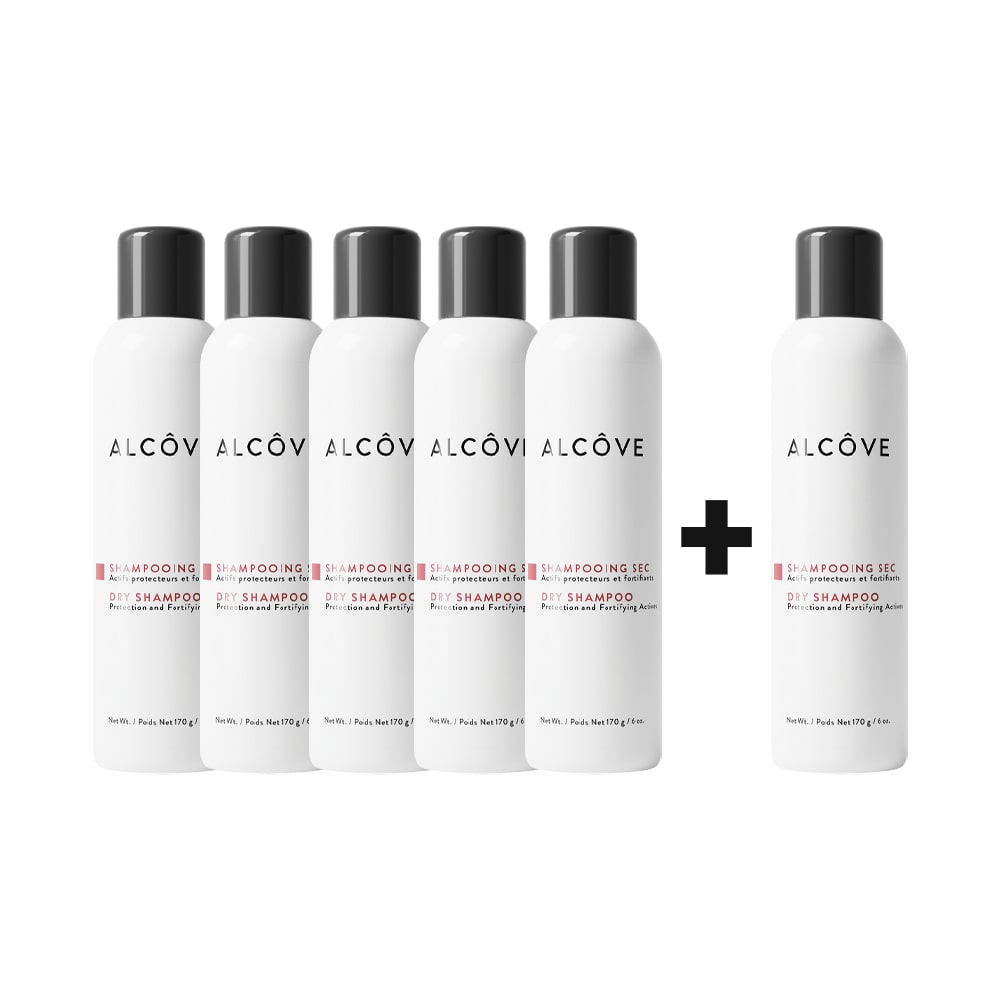ALCOVE DRY SHAMPOO 5+1 WITH TENT CARD FREE