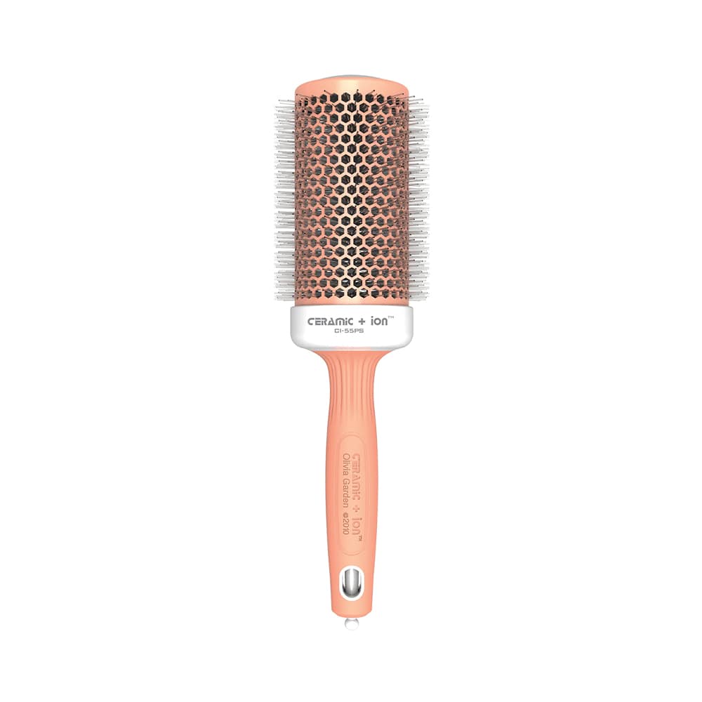 OLIVIA GARDEN ROUND BRUSH ORANGE PASTELS 55MM