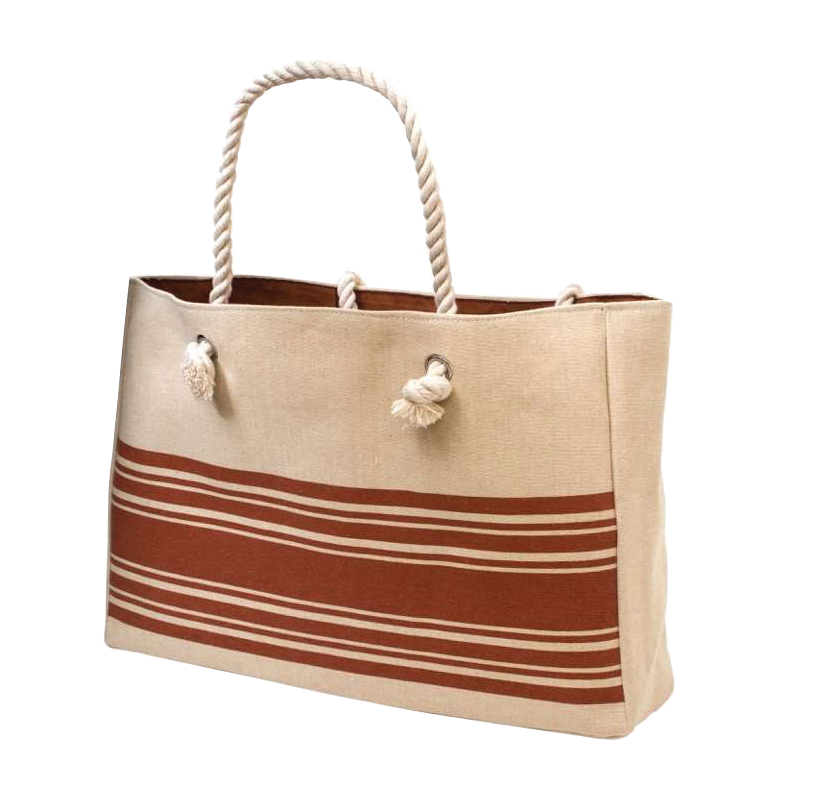 MEDAVITA SOLARICH SAC DE PLAGE RAYE NOIR ET BLANC