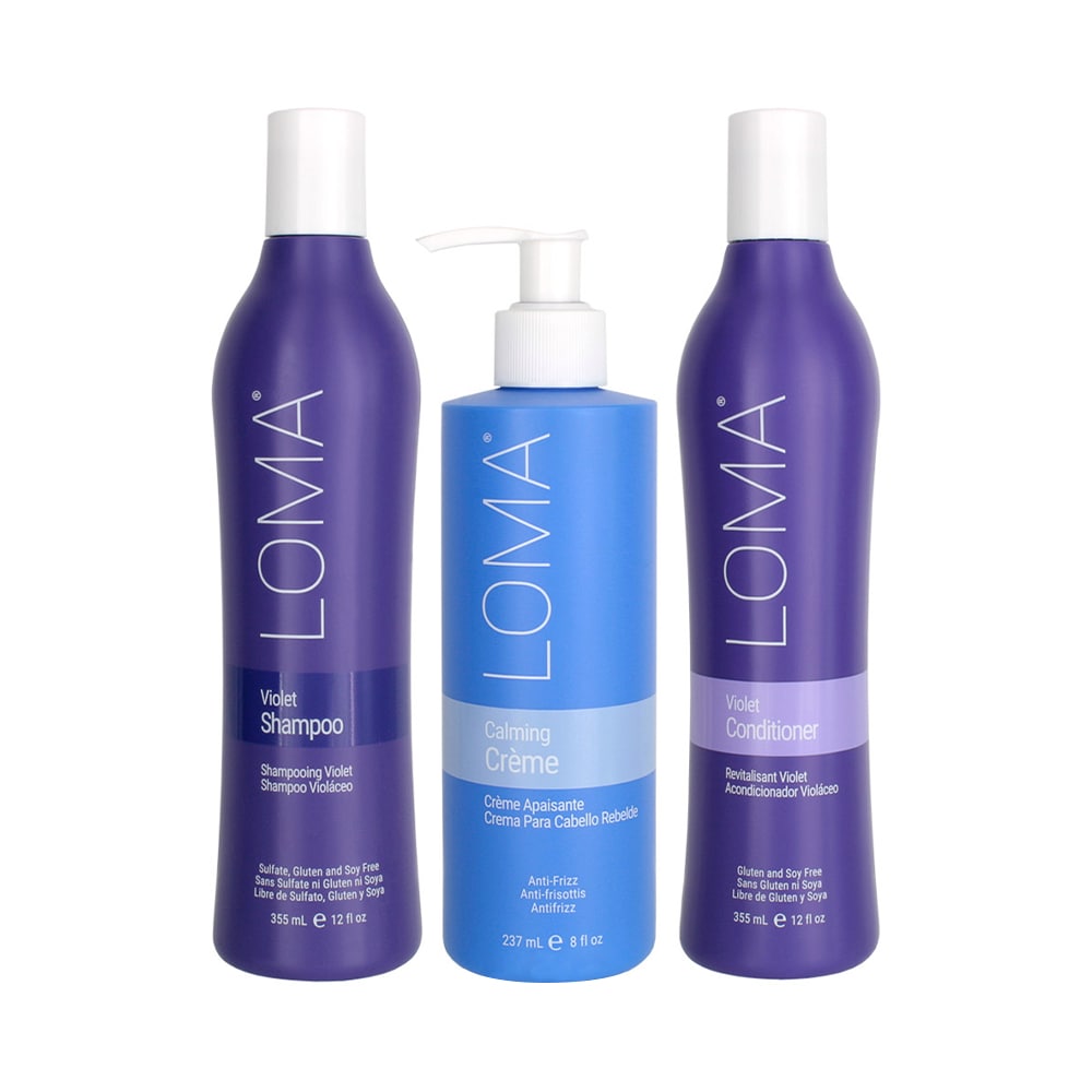 LOMA TRIO VIOLET 355ML ET CREME CALMANTE