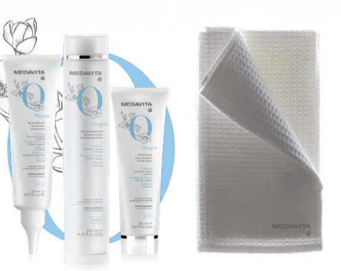 MEDAVITA OXYGEN TRIO SHAMPOOING MASQUE ET PEELING