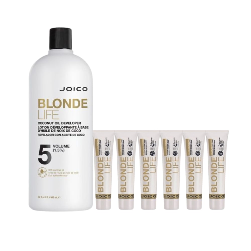 JOICO BLONDE LIFE 6 QUICK TONE WITH PEROX COCO 5VOL