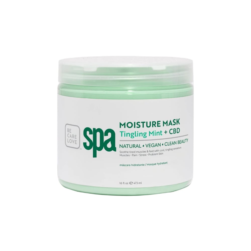 BCL SPA MOISTURE MASK MINT CBD 1892ML/64OZ