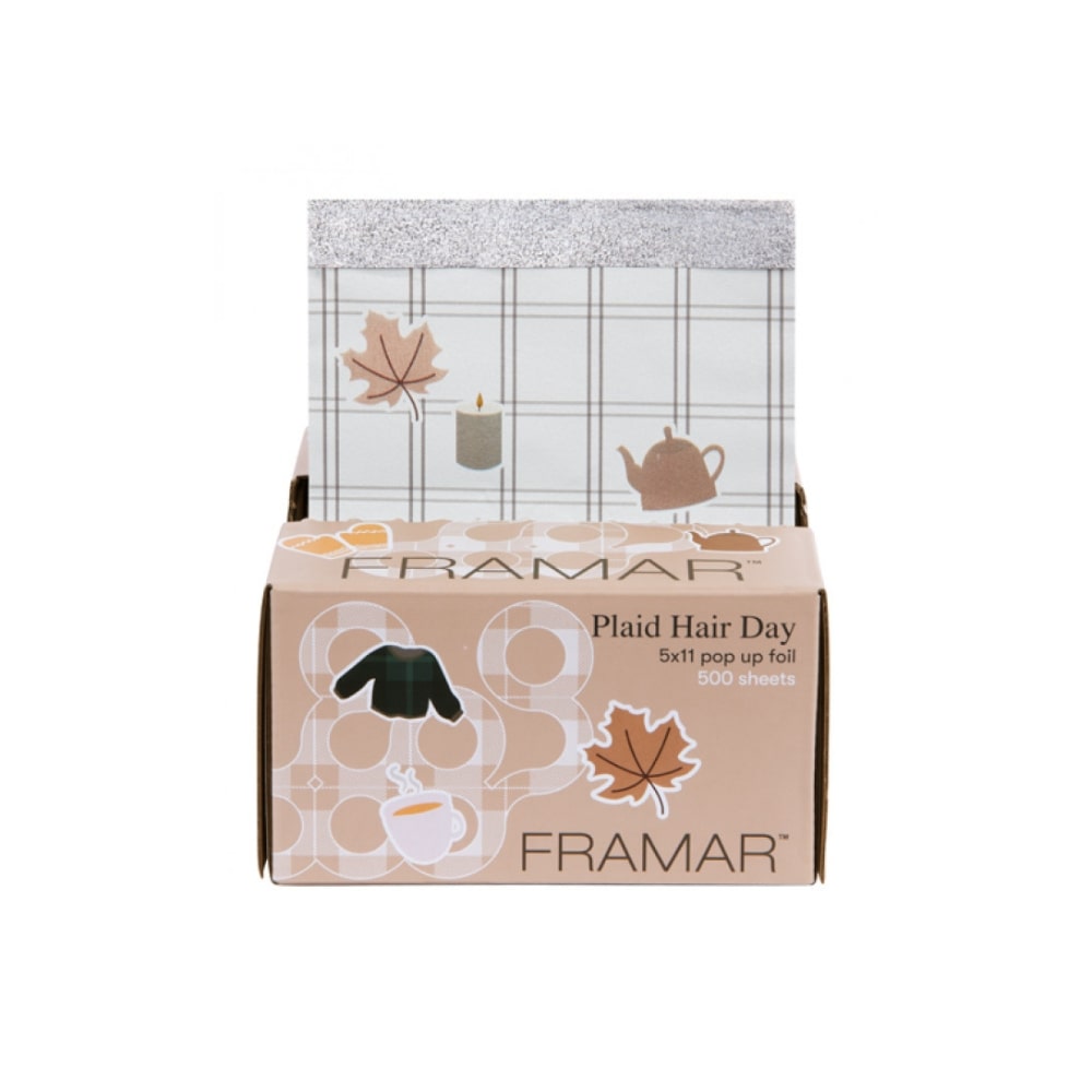 FRAMAR PLAID HAIR DAY POP UP 5 X 11 500 FEUILLES