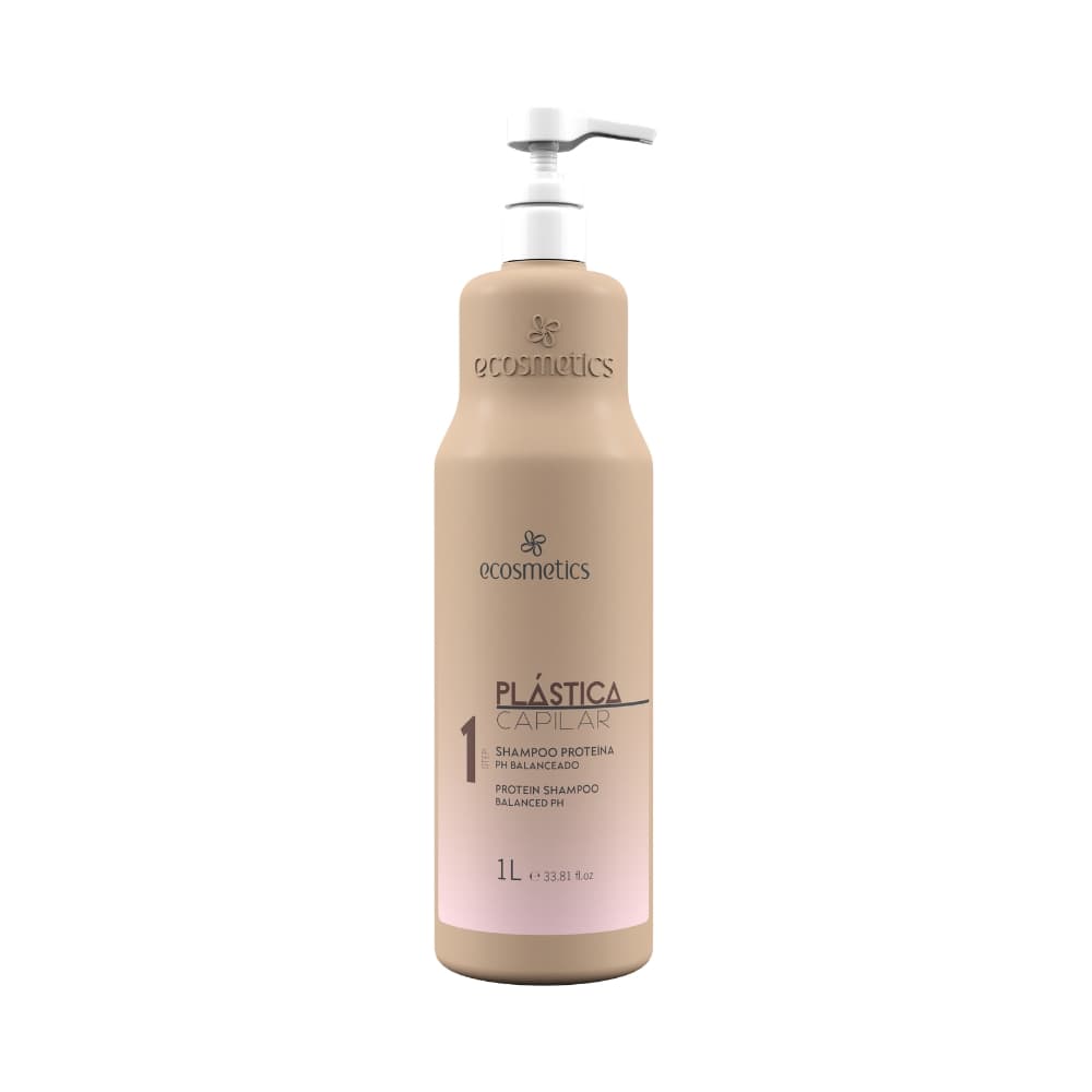 ECOSMETICS PLASTICA CAPILAR SHAMPOOING PROTEINE ETAPE 1 LITRE