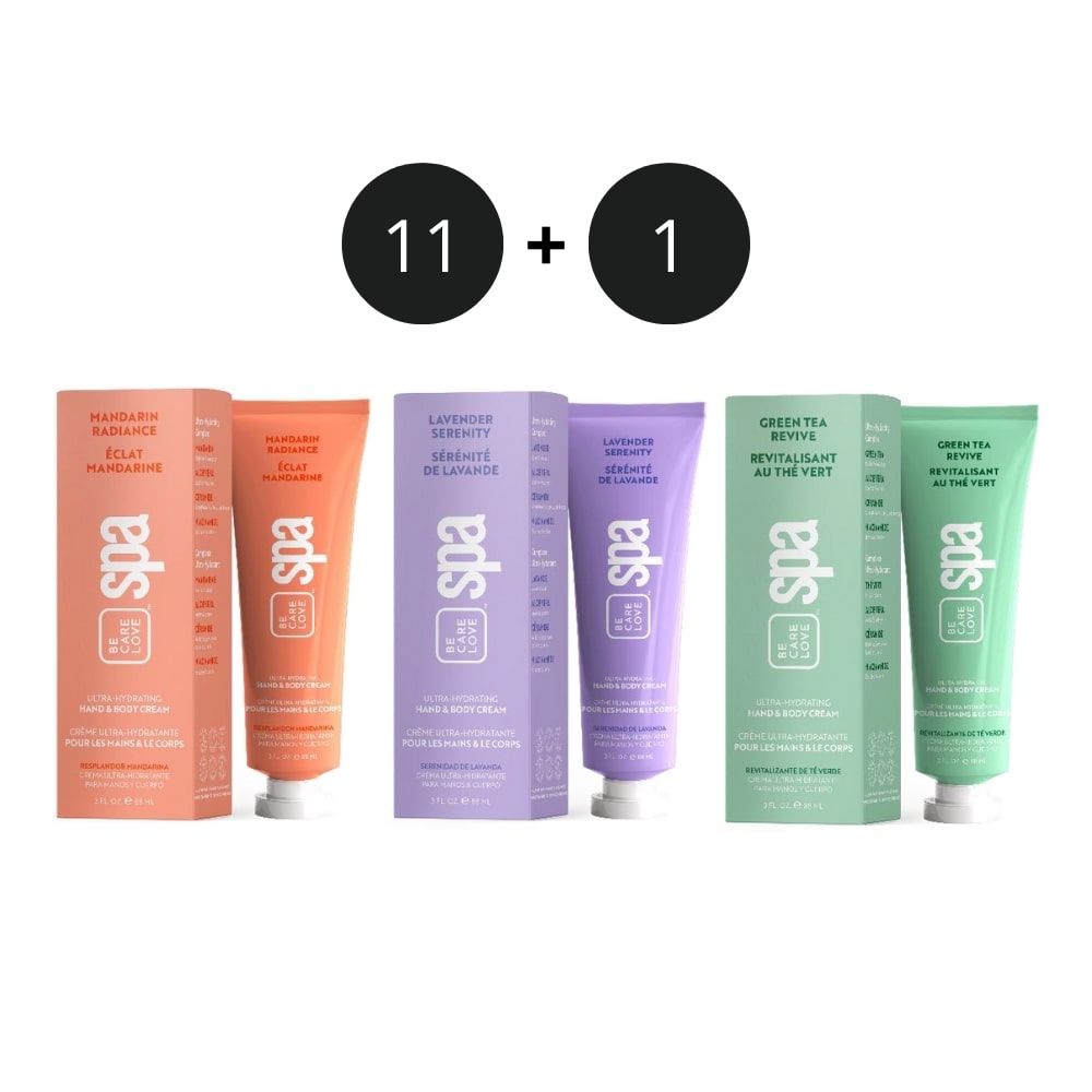 BCL SPA CREME A MAIN ET CORPS  PROMO AU CHOIX ACHETEZ 11 RECEVEZ 1 MARS/AVRIL 2025