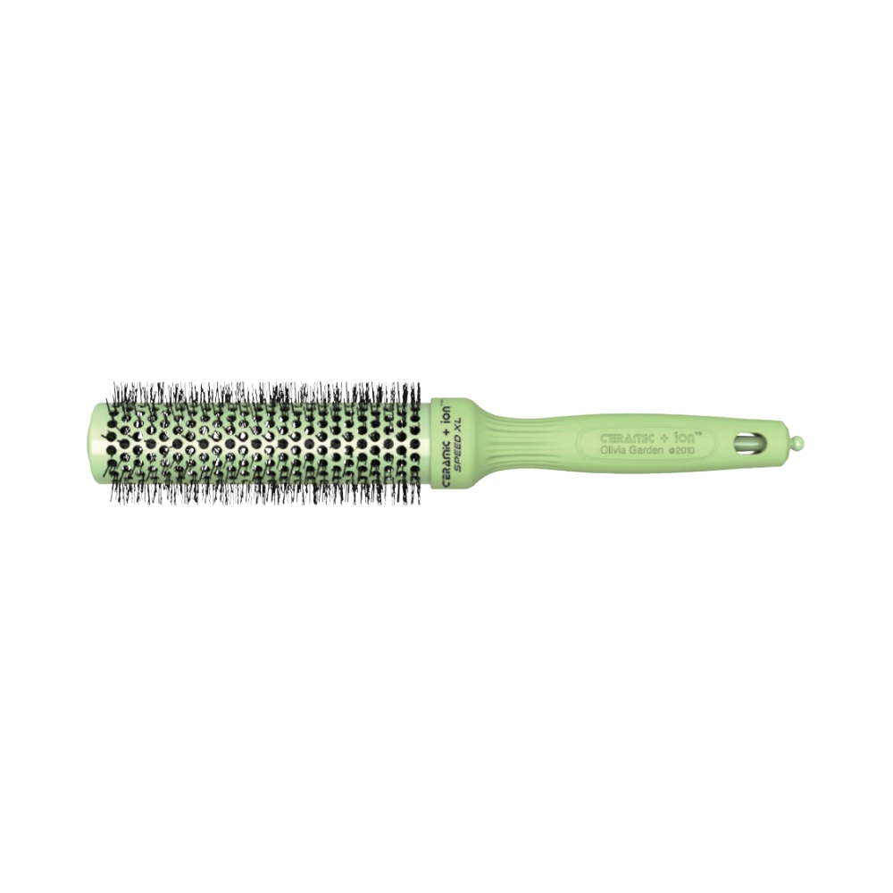OLIVIA GARDEN BROSSE CERAMIC ION SPEED XL BLOSSOM 35MM VERTE