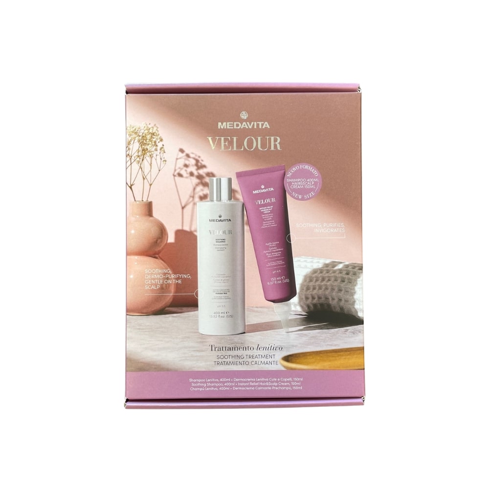 MEDAVITA DUO VELOUR APAISANT SHAMPOOING 400ML ET DERMOCREME 150ML