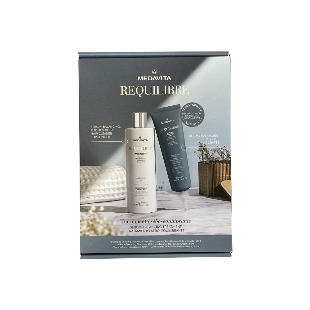MEDAVITA DUO SEBO-EQUILIBRANT SHAMPOOING 400ML ET DERMOCREME 150ML