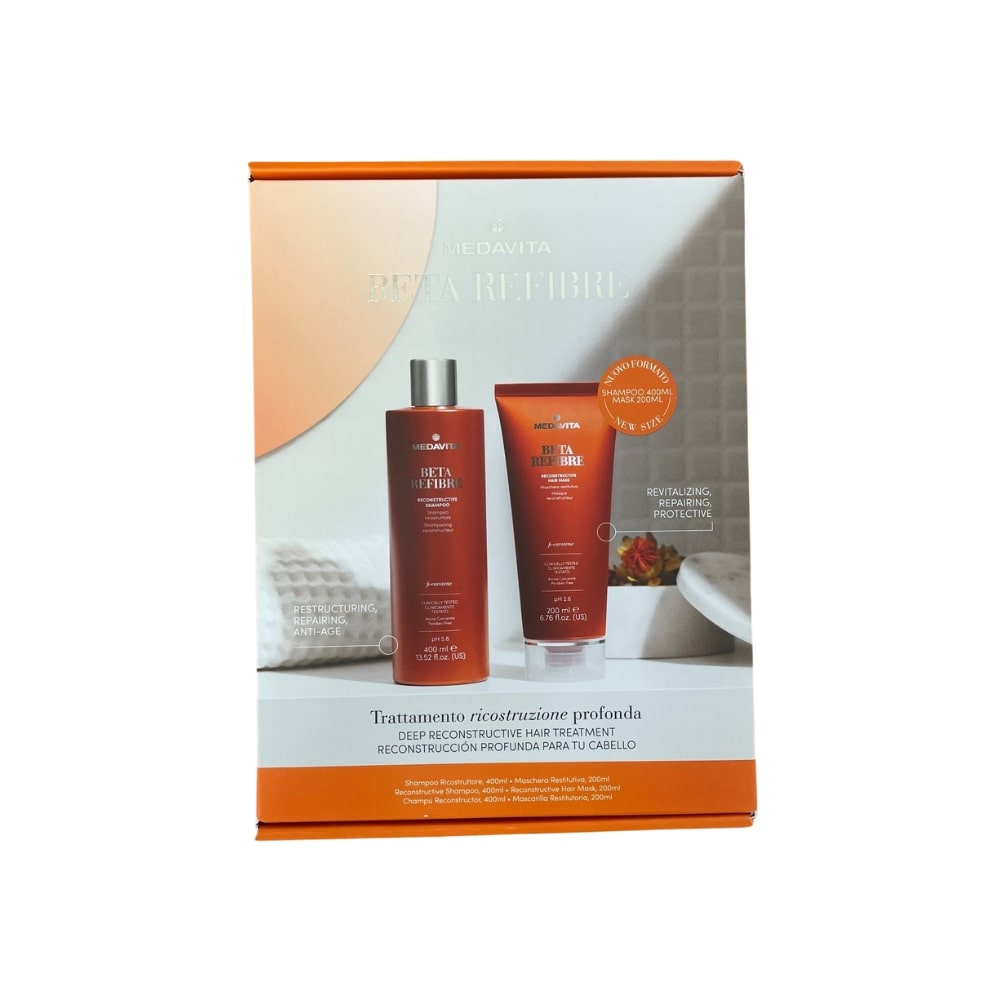 MEDAVITA BETA-REFIBRE DUO SHAMPOO 400ML AND MASK 200ML