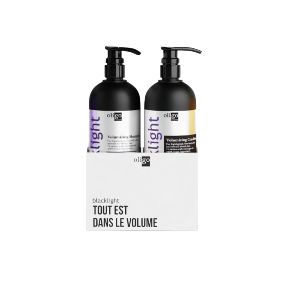 OLIGO BLACKLIGHT DUO LITRE VOLUME REVITALISANT ET SHAMPOOING