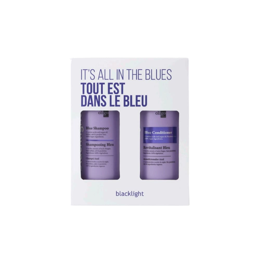 OLIGO BLACKLIGHT DUO DES FETES SHAMPOOING ET REVITALISANT BLEU 250ML 2025