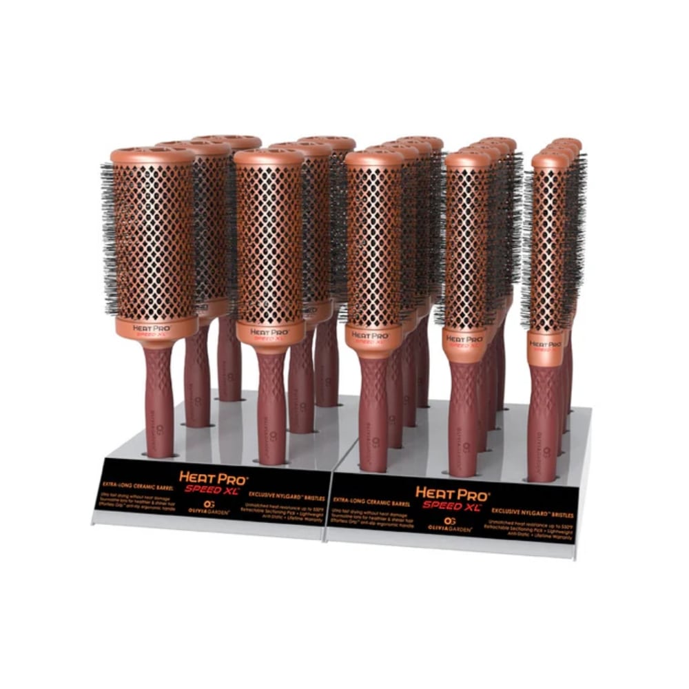 OLIVIA GARDEN HEAT PRO SPEED XL ENSEMBLE 18 BROSSES