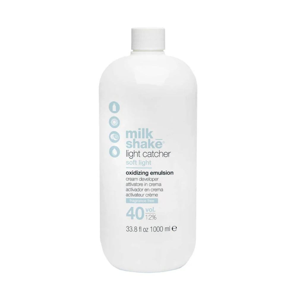 MILKSHAKE LIGHT CATCHER SOFT LIGHT OXIDIZING EMULSION 40 VOL LITER