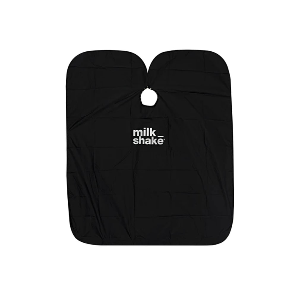 MILKSHAKE CAPE TECHNIQUE NOIRE AVEC LOGO MILK SHAKE