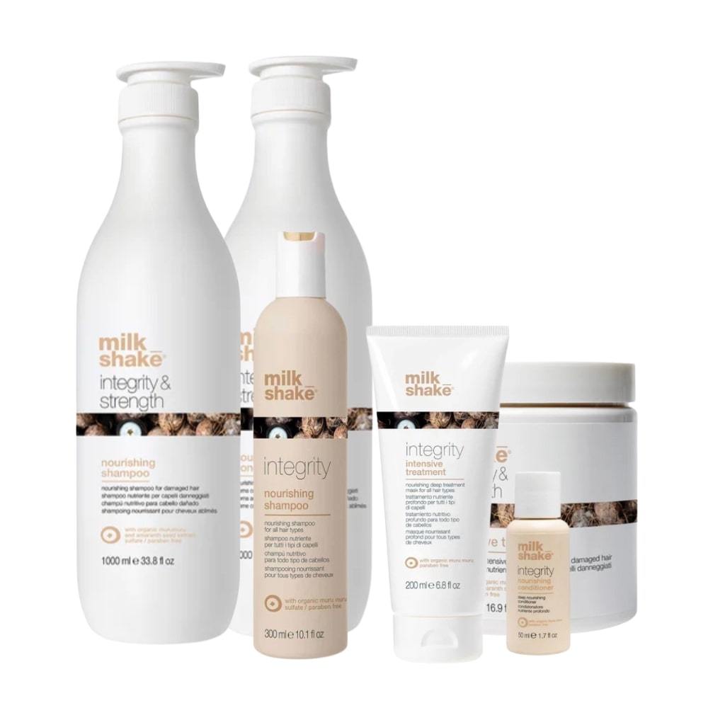 MILKSHAKE INTEGRITY & STRENGTH ENSEMBLE TRIO POUR DES CHEVEUX PLUS FORTS