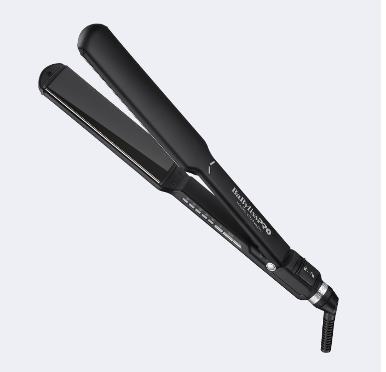 BABYLISSPRO NANO TITANIUM ULTRA-THIN FLAT IRON BLACK 1½ PO