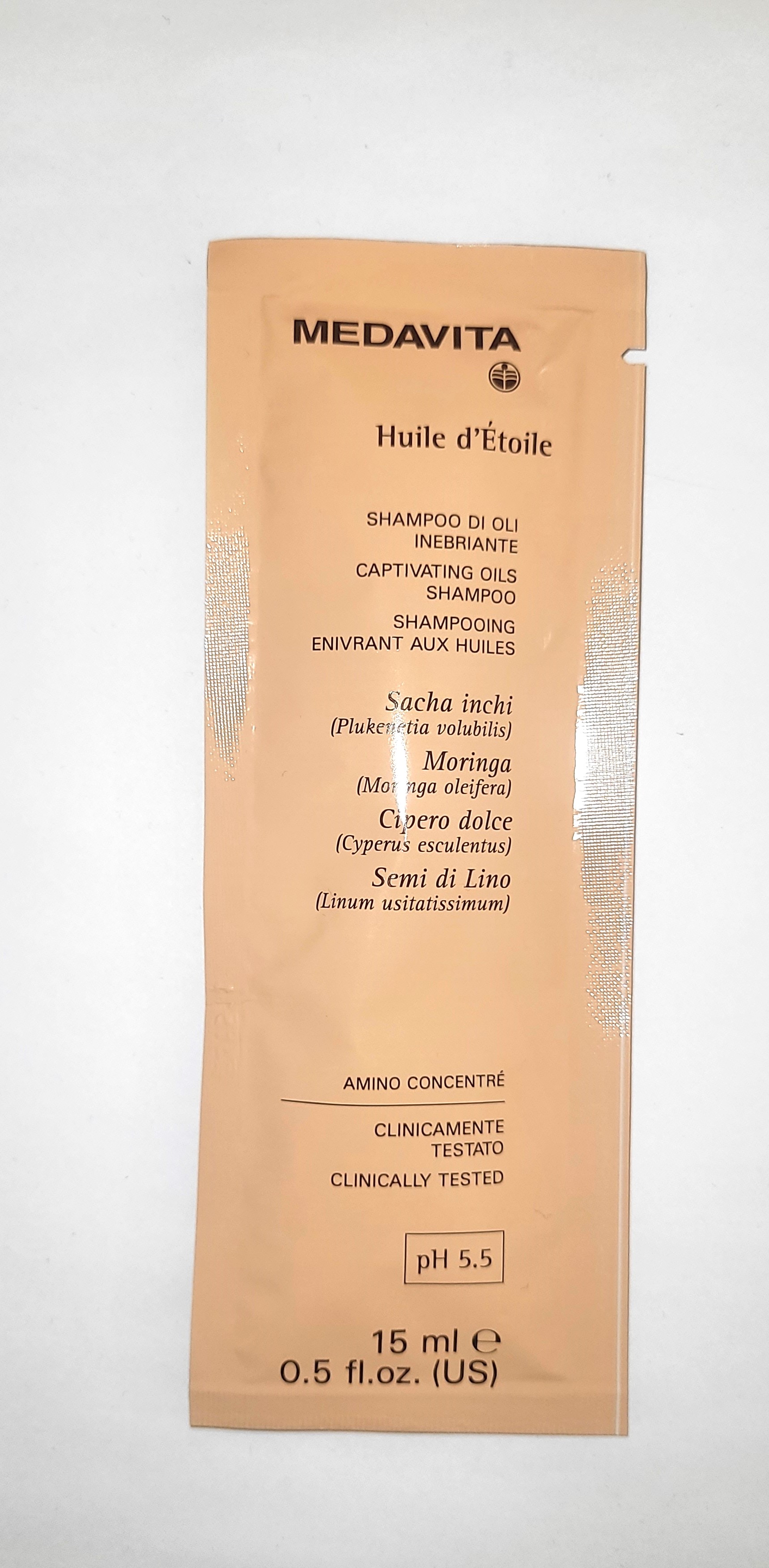 MEDAVITA HUILE DETOILE CAPTIVATING OILS SHAMP 15Ml