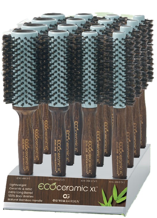 OLIVIA GARDEN ECOCERAMIC XL ENSEMBLE 16 BROSSES